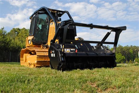 cat skid stear with mulching head|cat mulching heads.